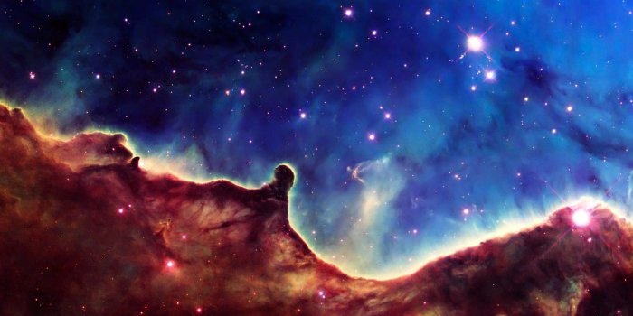 1332x850 Wallpaper stars, nebula, photo, Hubble, the universe, telescope