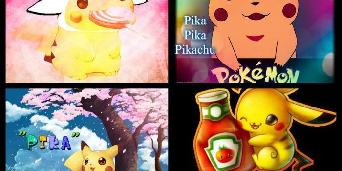 1024x768 Pikachu picha Pikachu chibi HD karatasi la kupamba ukuta and
