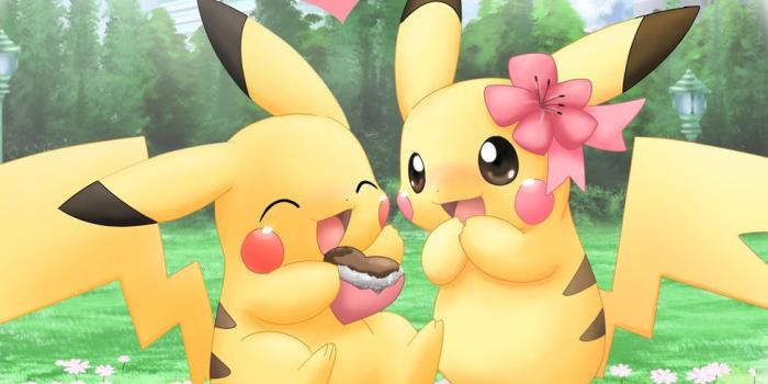 975x827 Pikachu love, Chibi, Kawaii, Pikachu, Pokemon