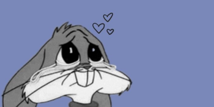 1024x1820 freetoedit #bugsbunny #sad #broken #wallpaper #edit - Miss Ur Face