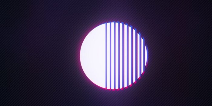 1024x768 Desktop wallpaper retro, synthwave, moon, artwork, minimal, hd image