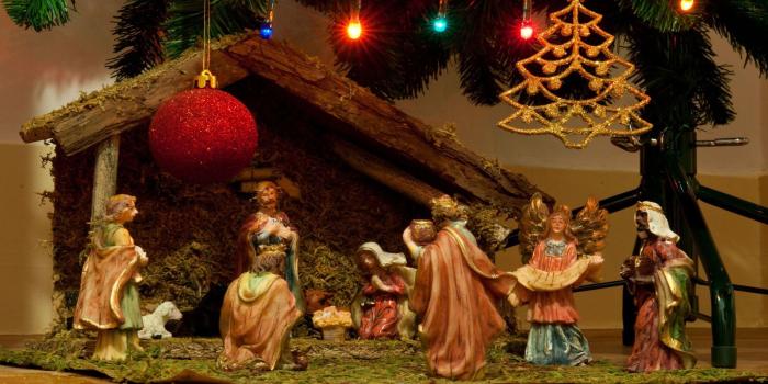 1900x1080 Christmas nativity scene wallpaper