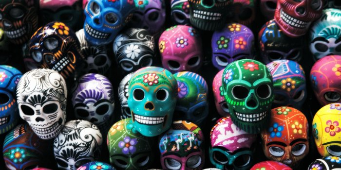 3839x2400 Skull Art, Mexico, Oaxaca widescreen wallpaper