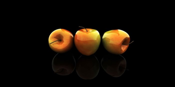 1600x1000 Gold Apple Wallpaper - (42+) Wallpaper Collections