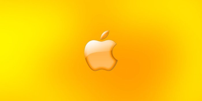 1440x1080 Apple Logo Gold ❤ 4K HD Desktop Wallpaper for 4K Ultra HD TV
