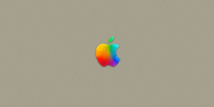 1332x850 Wallpaper gold, apple, logo, mac images for desktop, section hi-tech