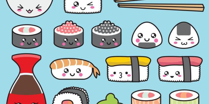 1500x1194 Sushi Clipart Group with 82+ items