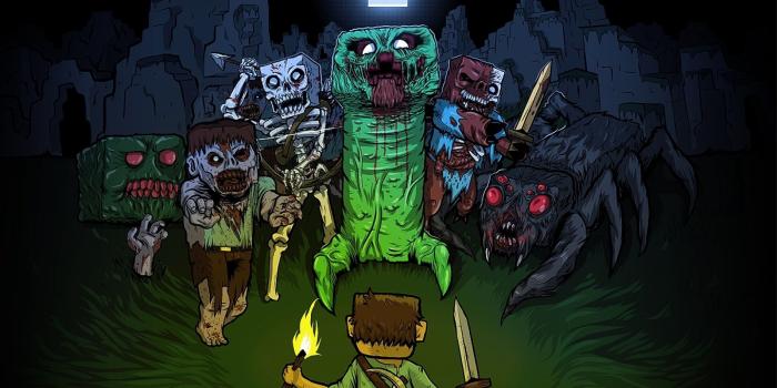 2560x1440 2560x1440 zombies, creeper, creeper, minecraft, zombie, minecraft