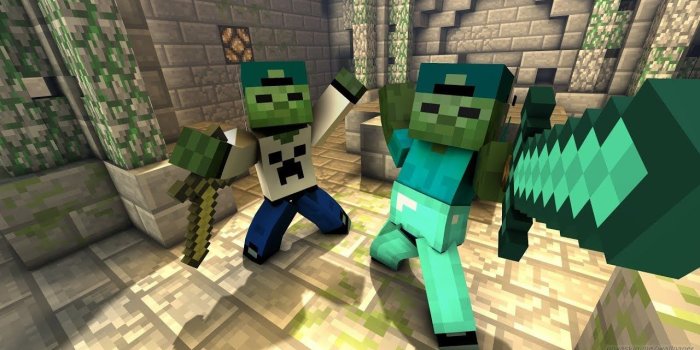 1280x720 MEET MY YOUNGER BROTHER IN MINECRAFT / MEET FRIENDLY ZOMBIE MATTY!!!!