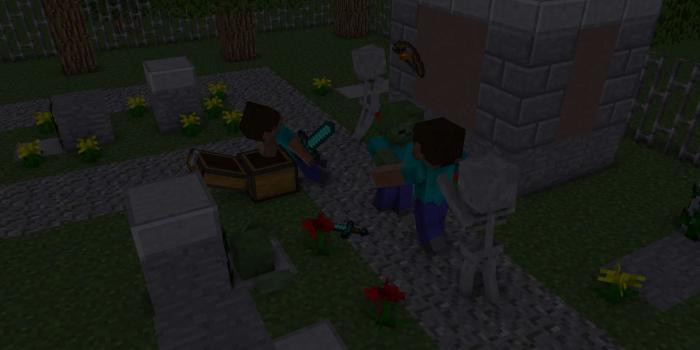 1920x1080 3114071 1920x1080 dark, mc, minecraft, night, skeleton, wallpaper