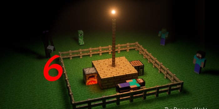 1920x1080 Game Minecraft Light Picture Wallpaper For Des #8736 Wallpaper