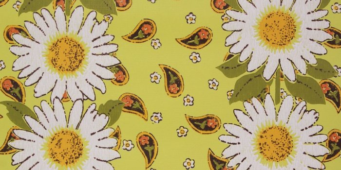 1280x853 1970s Vintage Wallpaper Sunflower Paisley