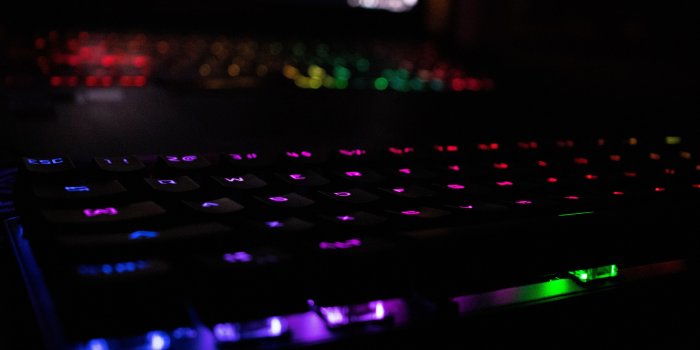 6000x4000 Free stock photo of computer keyboard, computer wallpaper, led lights