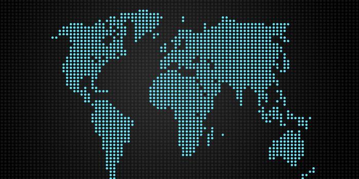 1920x1200 Dotted World Map Vector Wallpaper - Jewish Emigration From Germany