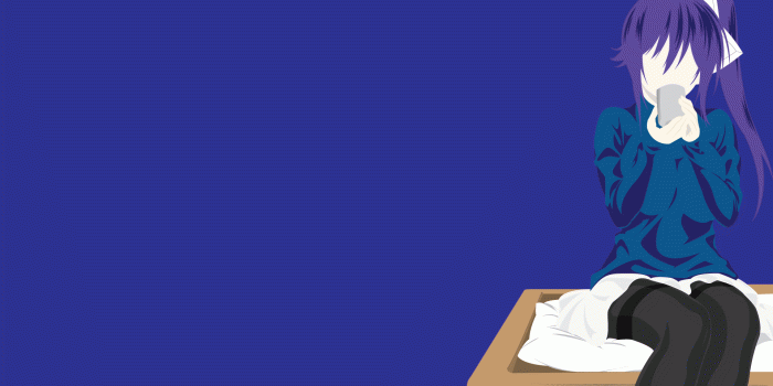 1920x1080 5092121 1920x1080 Minimalist, Anime, Blue wallpaper and background