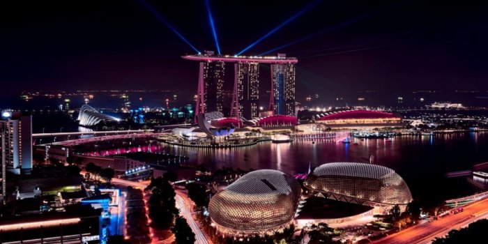 1284x691 Travel World Marina Bay Sands Singapore Hd Wallpaper | Like Wallpapers