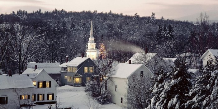 1920x1080 Landscape Portrait - Winter Scene Facebook Cover Free Wallpaper