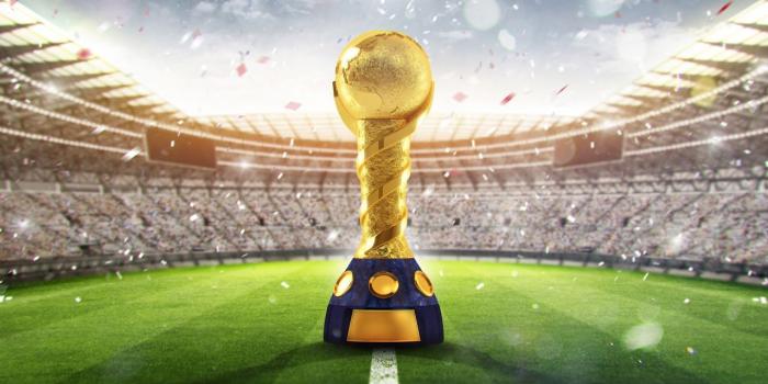 1280x720 Wallpaper 2018 FIFA World Cup, Russia, Golden trophy, Stadium, FIFA