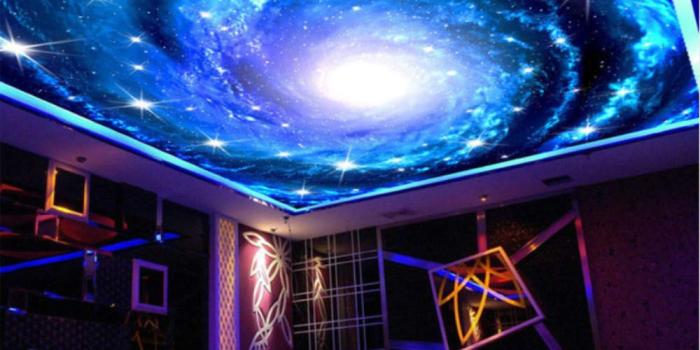 1000x1000 Amazon.com: hwhz Custom 3D Photo Wallpaper Galaxy Star Ceiling