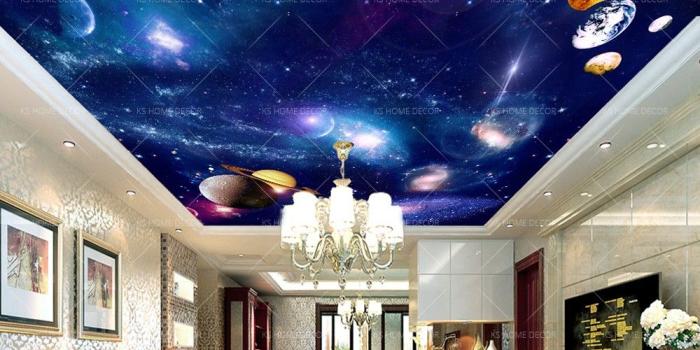 1000x958 Planet Space Galaxy Mural 14974949 – Customize Wallpaper Wall Sticker