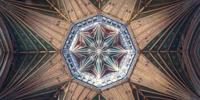 720x1280 Download 720x1280 Wallpaper Ceiling, Cathedral, Symmetrical Interior
