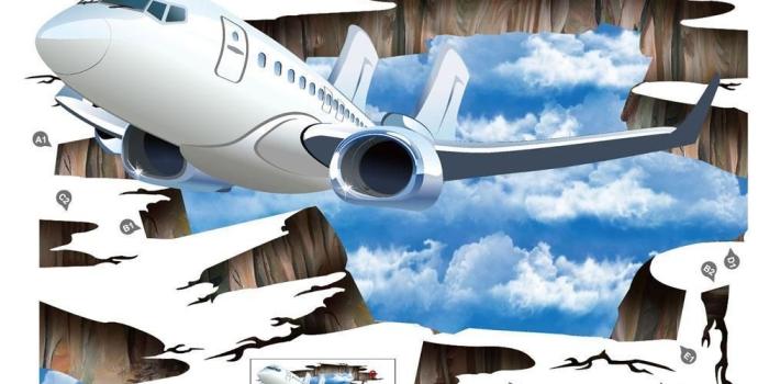 1000x1000 Louis Will 3D Galaxy Planet Space Murals Wall Decal,Cosmic Milky Way