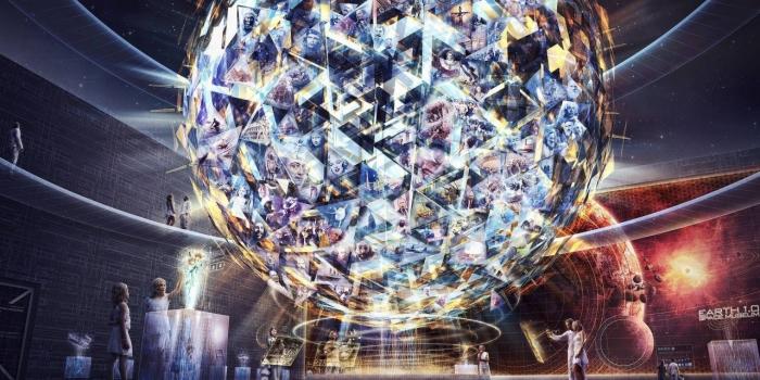 1280x804 Abstract Galaxy Museum Spheres wallpapers | Abstract Galaxy Museum