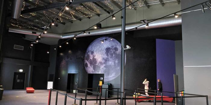 1400x1050 Lunar Wall Mural to celebrate 5oth anniversary of moon landing.