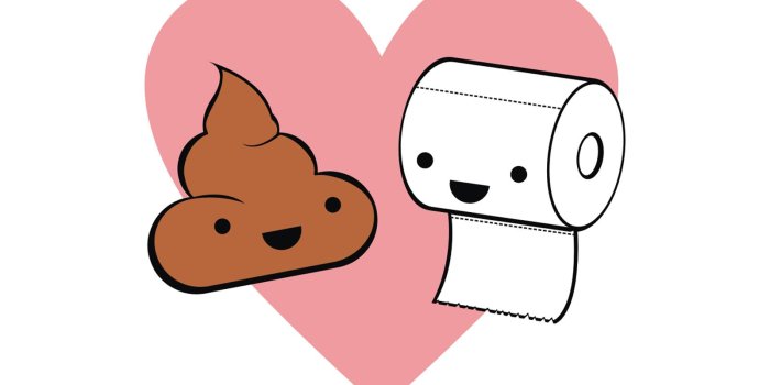 1600x1200 Toilet Love Funny Illustration Desktop Wallpaper