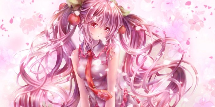 1920x1080 Sakura Miku Wallpapers
