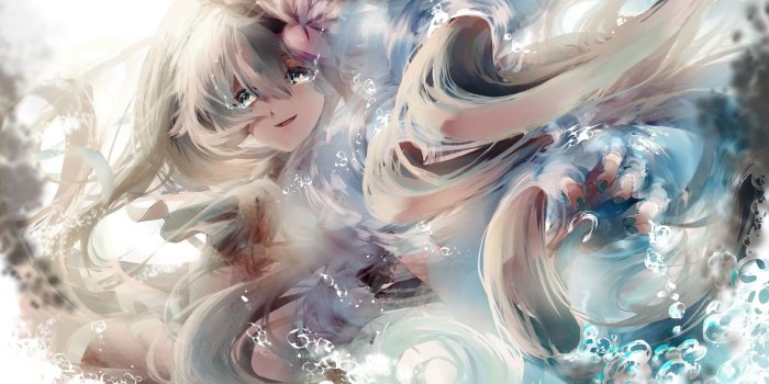 1718x1212 White-and-pink floral flat shoes, Vocaloid, Hatsune Miku HD