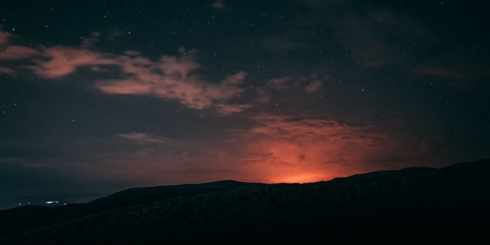 1280x720 Download wallpaper 1280x720 night, starry sky, horizon hd, hdv, 720p