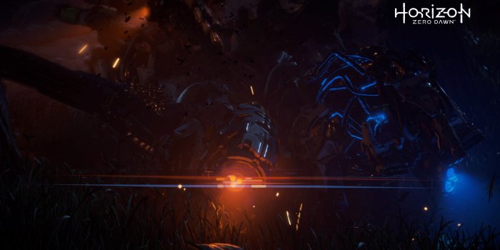 3840x2160 Download 3840x2160 Horizon: Zero Dawn, Robot, Light, Night