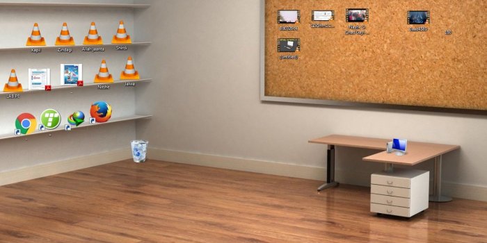 1280x720 best theme for desktop,Classic 3D Desktop Workplace Wallpaper