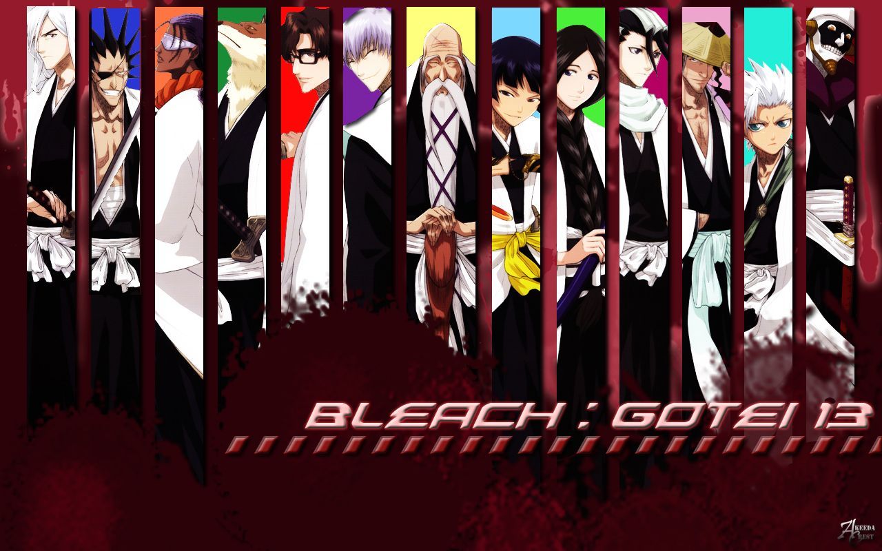 1280x800 Bleach Captains Wallpapers - Top Free Bleach Captains Backgrounds