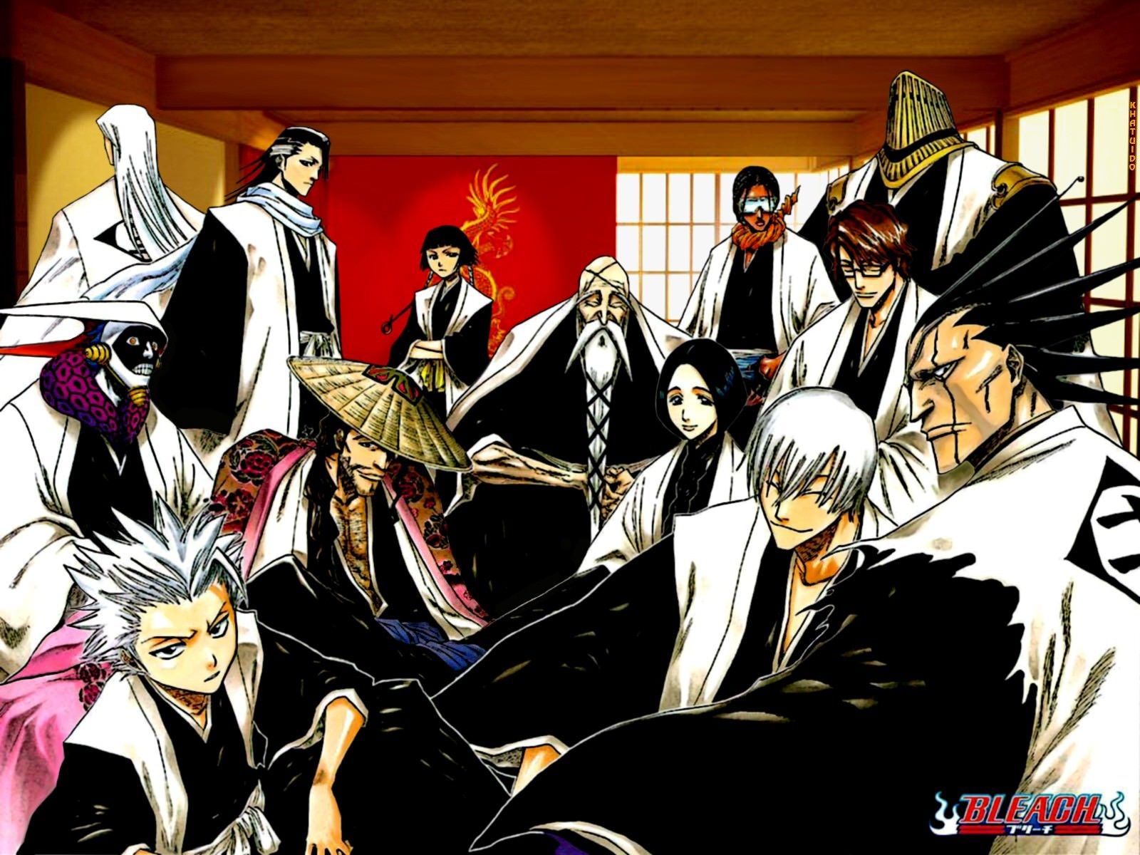 1600x1200 Bleach Captains Wallpapers - Top Free Bleach Captains Backgrounds
