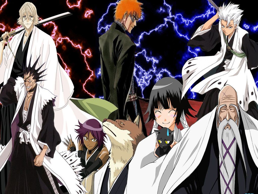 1024x768 Bleach captain wallpaper | BooYah999