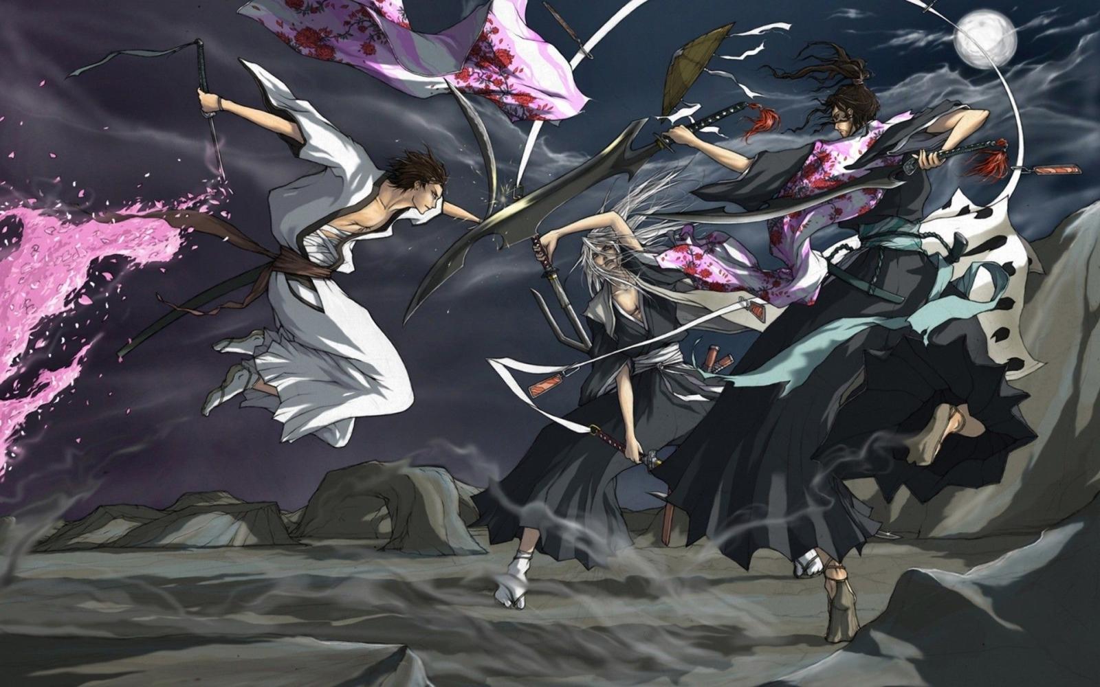 1920x1200 Bleach Captains Bankai Wallpapers