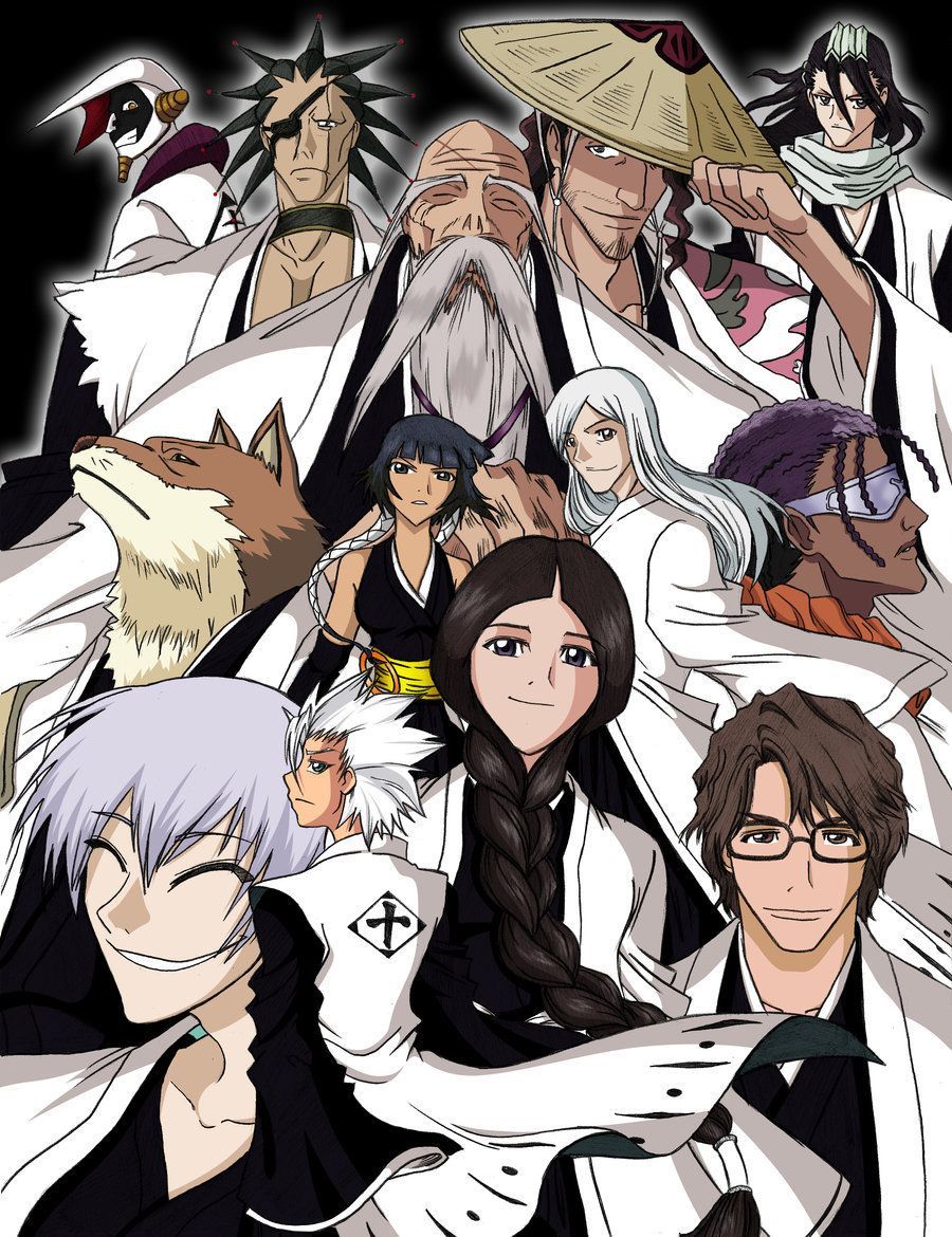 900x1170 Bleach Captains Wallpapers - Top Free Bleach Captains Backgrounds