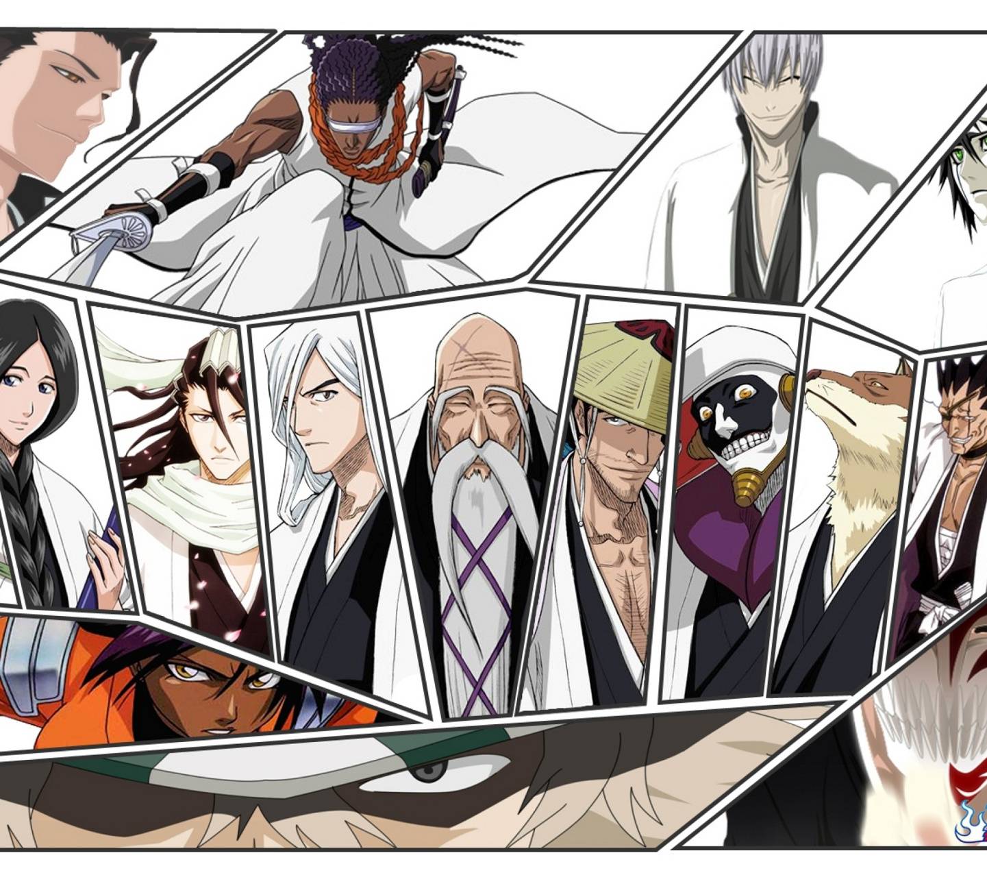 1441x1280 Bleach Captains Wallpaper by kazz457 - 74 - Free on ZEDGE™