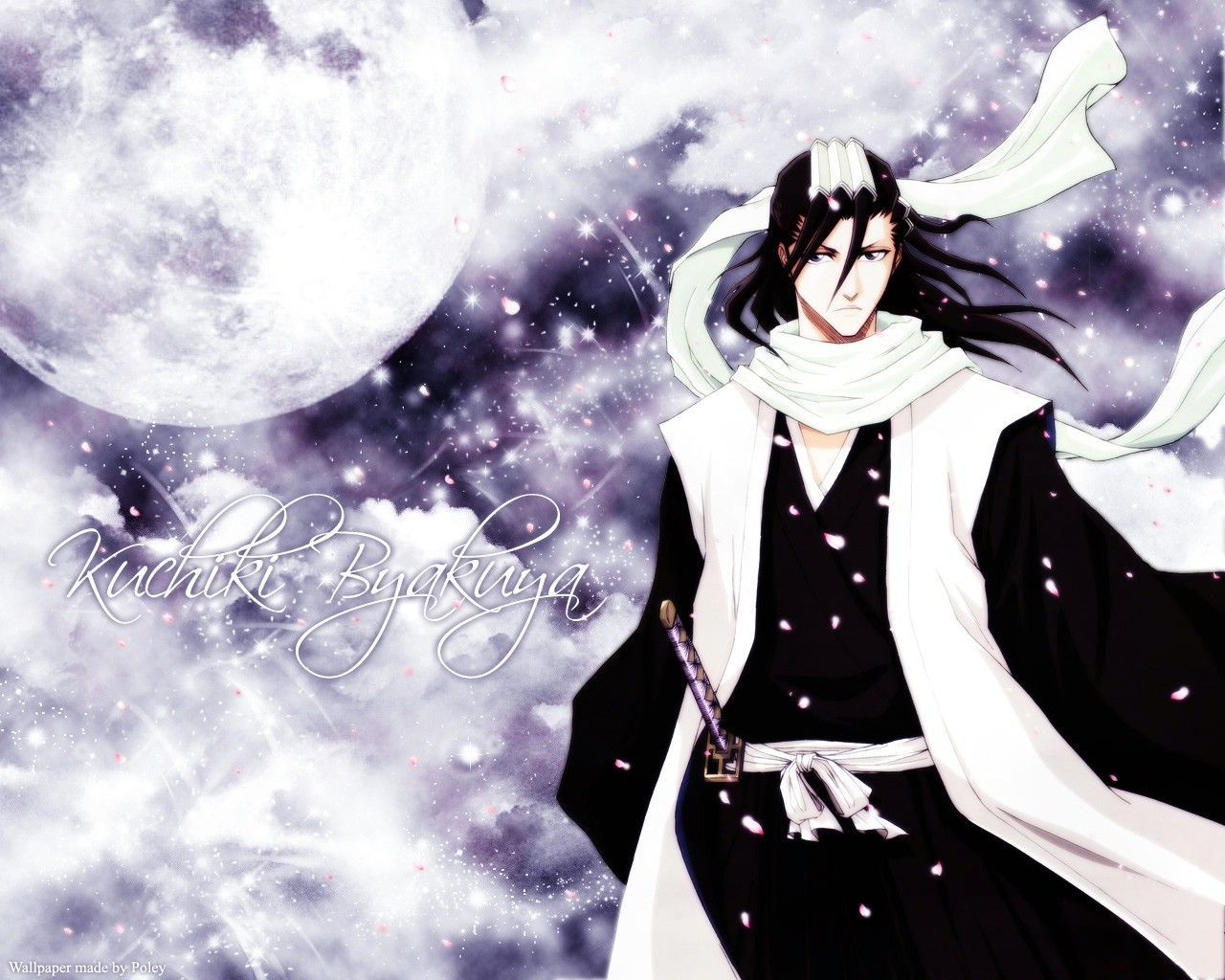 1280x1024 Kuchiki Byakuya, Bankai, Bleach, Byakuya, Captain, - Bleach Byakuya