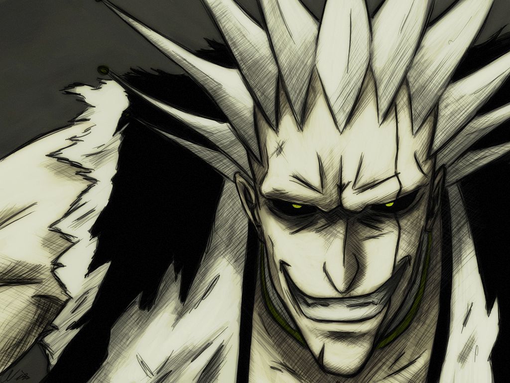 1024x768 Zaraki Kenpachi, anime, bleach, captain