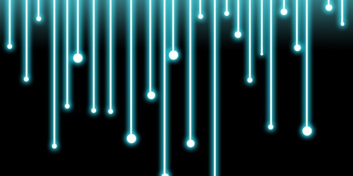 1920x1440 Teal neon light with black background HD wallpaper | Wallpaper Flare