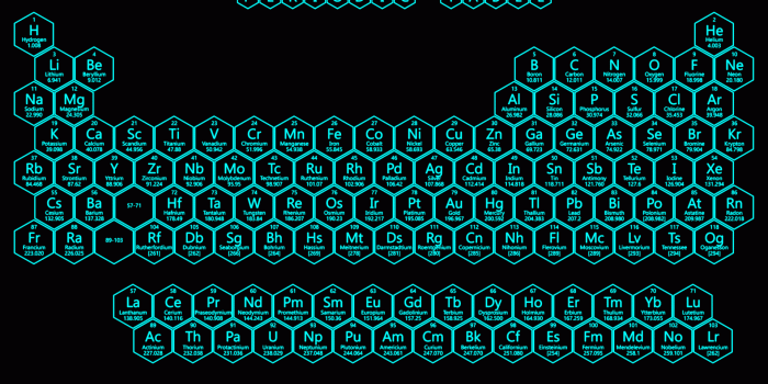 1920x1080 Neon Hexagon Periodic Table Wallpapers - HD Periodic Table Wallpapers