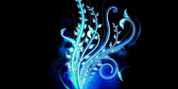 1600x1200 Blue Neon Wallpapers