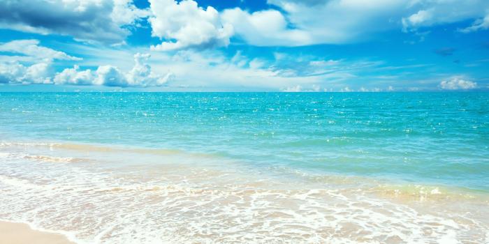 3840x2160 Wallpaper Ocean, 5k, 4k wallpaper, 8k, shore, beach, clouds, sky, OS