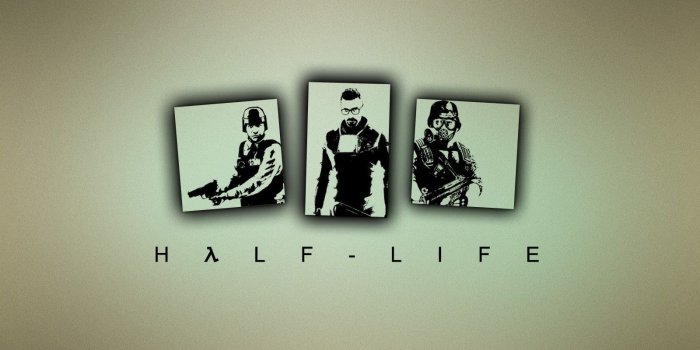 1600x1200 Half-Life wallpaper, Gordon Freeman, video games, Half-Life, Black