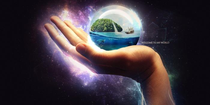 1920x1080 Manipulation, Wallpaper Boat, Ships, Art, Globe, Turtle, Digital