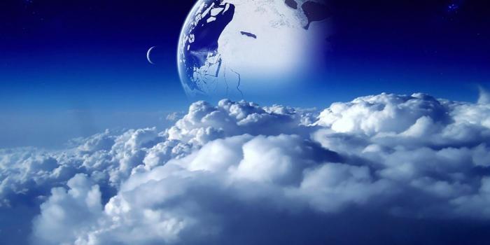 1920x1200 Sci Fi Space Nature Clouds Sky Dream Moon Planets Stars Cg Digital