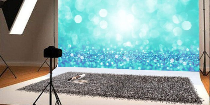 1500x1220 Amazon.com : Baocicco 10x7ft Tiffany Blue Bokeh Backdrop Dreamy Blue